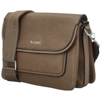 Dámska crossbody kabelka hnedá - Coveri Dihya
