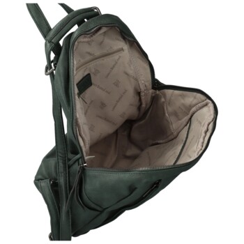 Dámsky kabelko/batôžtek tmavo zelený - Coveri Lefteria