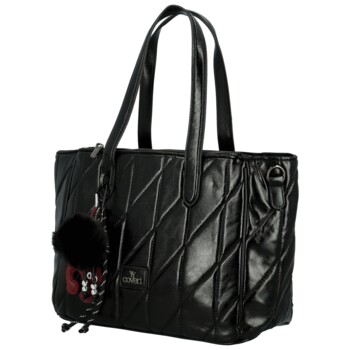 Dámska kabelka na rameno čierna - Coveri Ounissa