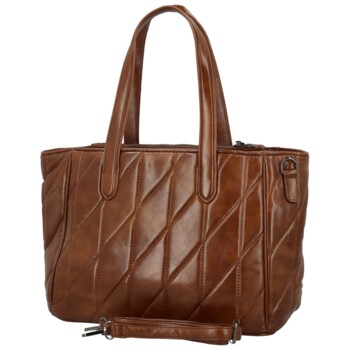 Dámska kabelka na rameno hnedá - Coveri Ounissa