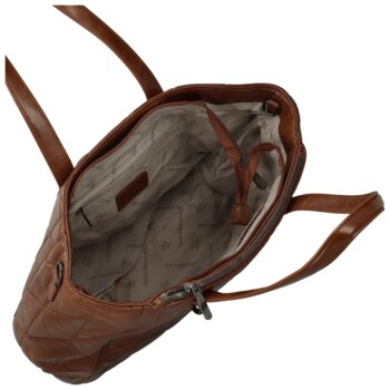 Dámska kabelka na rameno hnedá - Coveri Ounissa