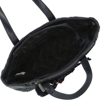 Dámska kabelka na rameno tmavo modrá - Coveri Ounissa