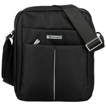 Pánska crossbody taška čierna - Coveri Leyre