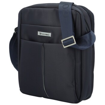 Pánska crossbody taška tmavo modrá - Coveri Leyre
