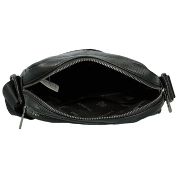 Pánska crossbody taška čierna - Coveri Kaan