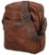 Pánska crossbody taška hnedá - Coveri Kaan