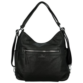 Dámsky kabelko/batoh čierny - Coveri Jeton