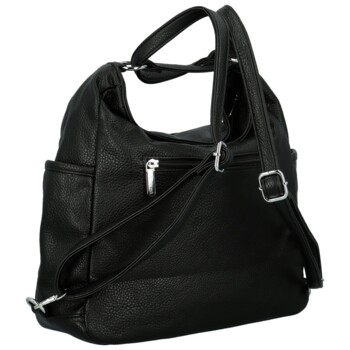 Dámsky kabelko/batoh čierny - Coveri Jeton