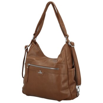 Dámsky kabelko/batoh hnedý - Coveri Jeton