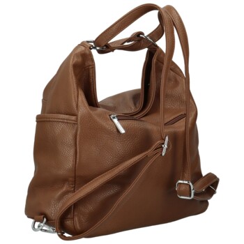 Dámsky kabelko/batoh hnedý - Coveri Jeton