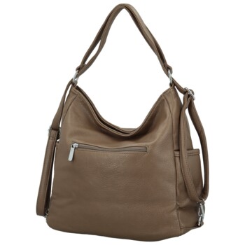 Dámsky kabelko/batoh tmavo béžový - Coveri Jeton