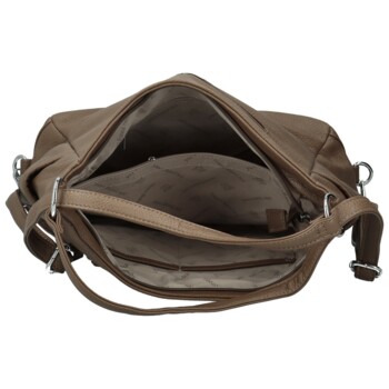 Dámsky kabelko/batoh tmavo béžový - Coveri Jeton