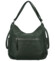 Dámsky kabelko/batoh tmavo zelený - Coveri Jeton