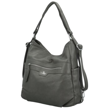 Dámsky kabelko/batoh šedý - Coveri Jeton