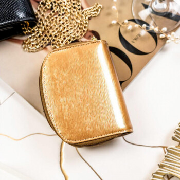 Dámska kožená peňaženka zlatá - Peterson Gracie