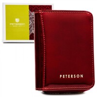 Dámska kožená peňaženka červená - Peterson Inaya