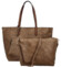 Dámsky set kabeliek hnedý - Paolo bags Yema