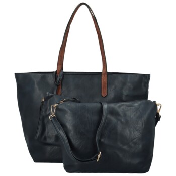 Dámsky set kabeliek tmavo modrý - Paolo bags Yema