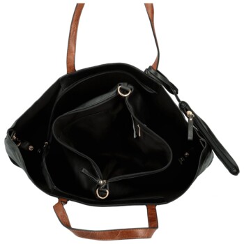 Dámsky set kabeliek čierny - Paolo bags Yema