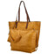 Dámsky set kabeliek žltý - Paolo bags Yema
