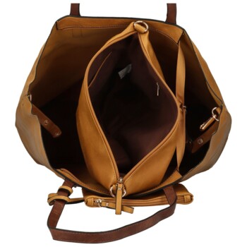 Dámsky set kabeliek žltý - Paolo bags Yema