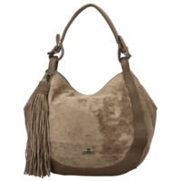 Dámska kabelka na rameno taupe - Coveri Tayibi
