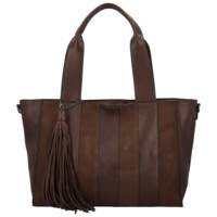 Dámska kabelka na rameno taupe - Maria C Nielsa