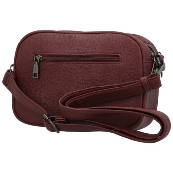 Dámska crossbody kabelka vínová - Maria C Alva
