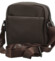 Pánska crossbody taška coffee - Coveri Santino