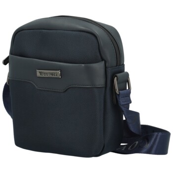 Pánska crossbody taška tmavo modrá - Coveri Santino