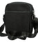 Pánska crossbody taška čierna - Coveri Santino