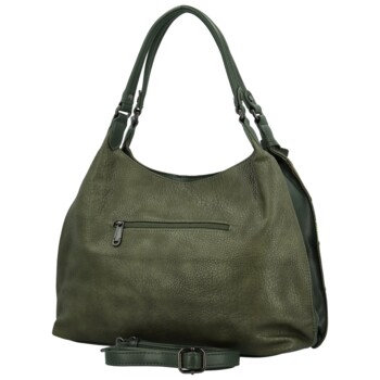 Dámska kabelka cez rameno tmavo zelená - Maria C Dasia