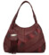 Dámska kabelka cez rameno vínová - Maria C Dasia