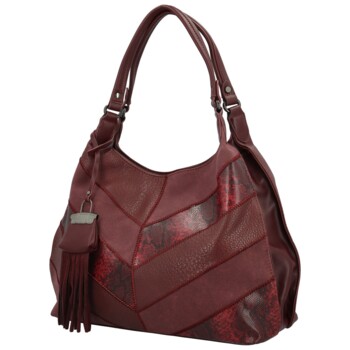 Dámska kabelka cez rameno vínová - Maria C Dasia
