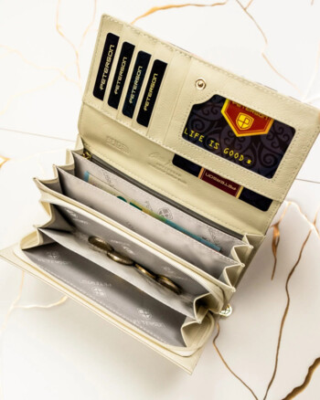 Dámska kožená peňaženka modrá - Peterson Tamaya