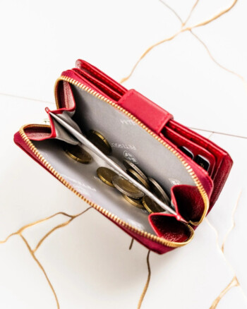 Dámska kožená peňaženka červená - Peterson Altaya