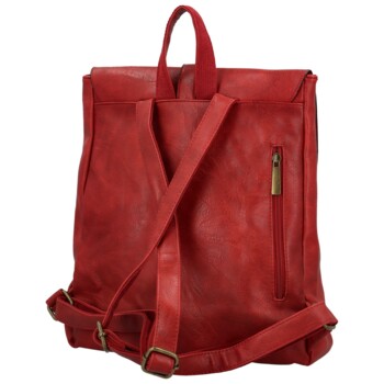 Dámsky batoh červený - Paolo bags Vanetia