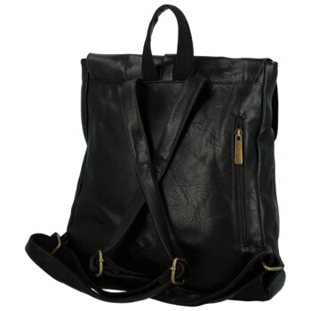 Dámsky batoh čierny - Paolo bags Vanetia