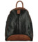 Dámsky kabelko/batôžtek čierno/hnedý - Paolo bags Matti