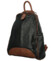 Dámsky kabelko/batôžtek čierno/hnedý - Paolo bags Matti