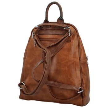 Dámsky kabelko/batôžtek koňakový - Paolo bags Matti