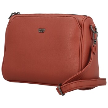 Dámska crossbody kabelka tehlovo červená - Coveri Marija