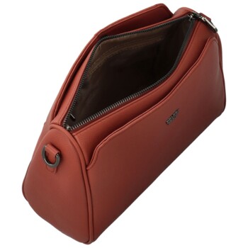 Dámska crossbody kabelka tehlovo červená - Coveri Marija