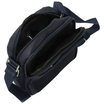 Pánska crossbody taška tmavo modrá - Coveri Savvas