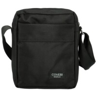 Pánska crossbody taška čierna - Coveri Remig