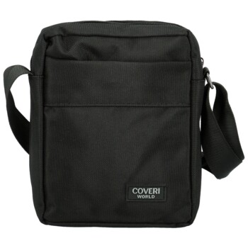 Pánska crossbody taška čierna - Coveri Remig
