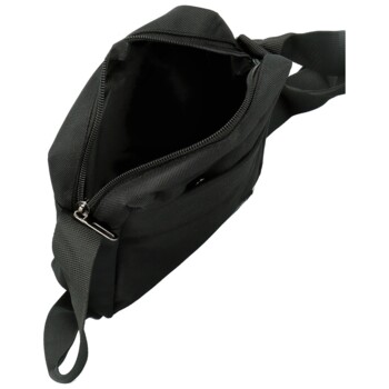 Pánska crossbody taška čierna - Coveri Remig