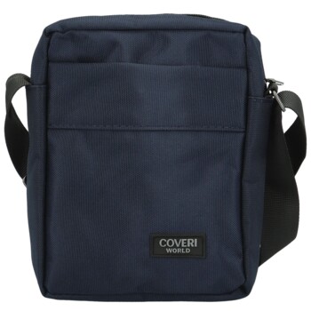 Pánska crossbody taška tmavo modrá - Coveri Remig