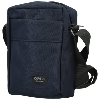 Pánska crossbody taška tmavo modrá - Coveri Remig