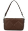 Dámska crossbody kabelka coffee - Maria C Torry